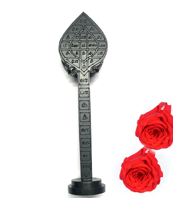 கருங்காலி 6 inch சஸ்திர பந்தம் வேல்